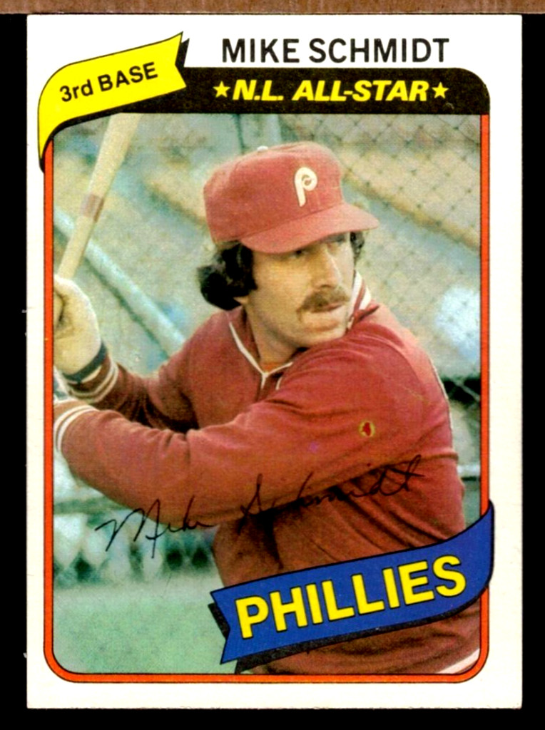 1980 TOPPS #270 MIKE SCHMIDT PHILADELPHIA PHILLIES (FREE SHIPPING)