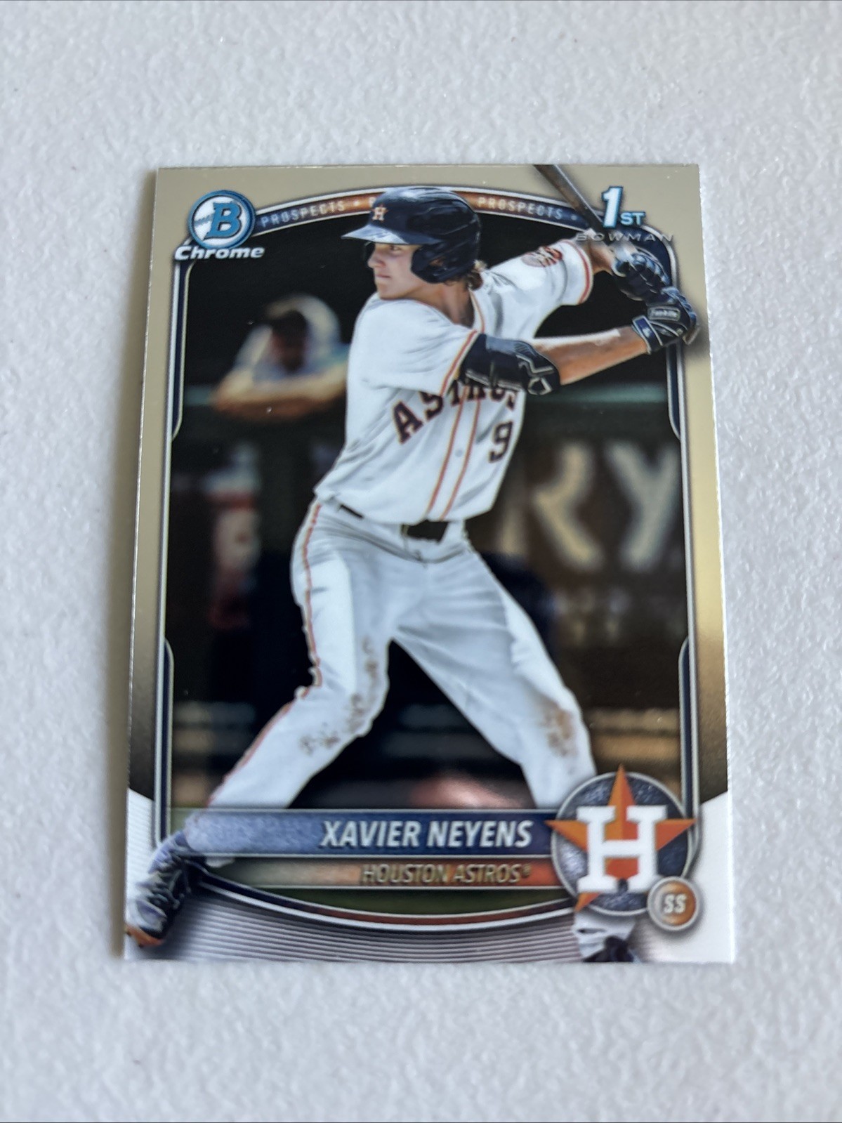 2025 Bowman Draft Chrome Xavier Neyens 1st Houston Astros #BDC-2 📈📈📈
