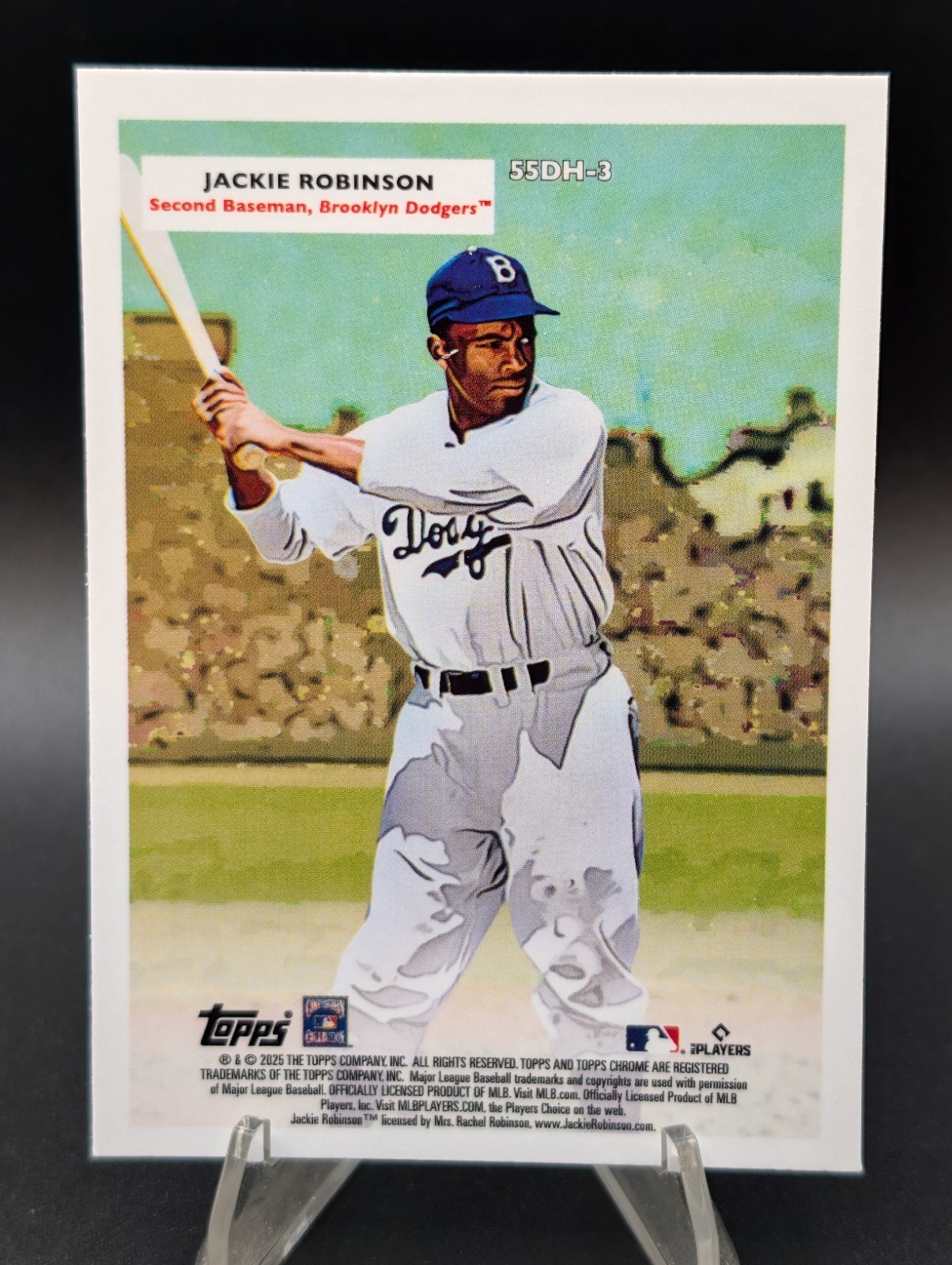 2025 Topps Chrome Platinum Doubleheaders #55DH-3 Mookie Betts Jackie Robinson