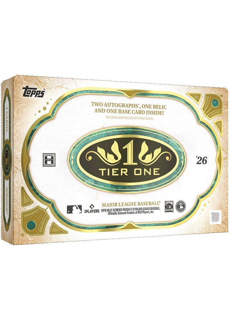 2026 Topps Tier 1 Baseball Hobby Box Sealed – FREE SHIPPING