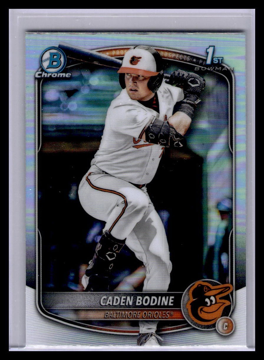 2025 Bowman Draft – Caden Bodine #BDC-63 Refractor (not base)