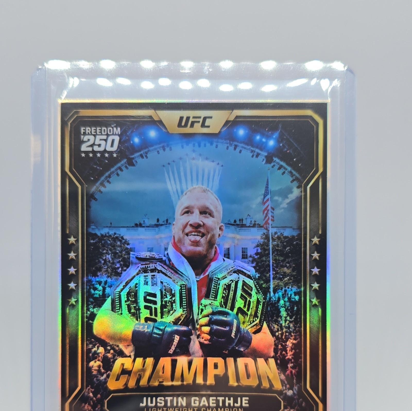 🔥🔥 Justin Gaethje UFC Freedom 250 Champion Custom 🔥🔥