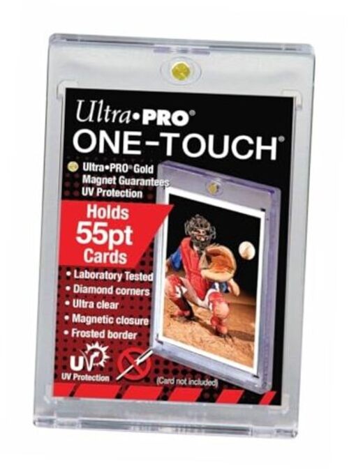 1 (One) 55pt One-Touch Card Holder