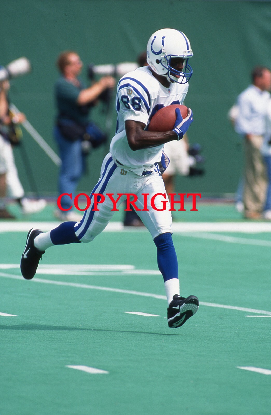 MARVIN HARRISON – INDIANAPOLIS COLTS – Vintage 35mm Football Slide 4.2a