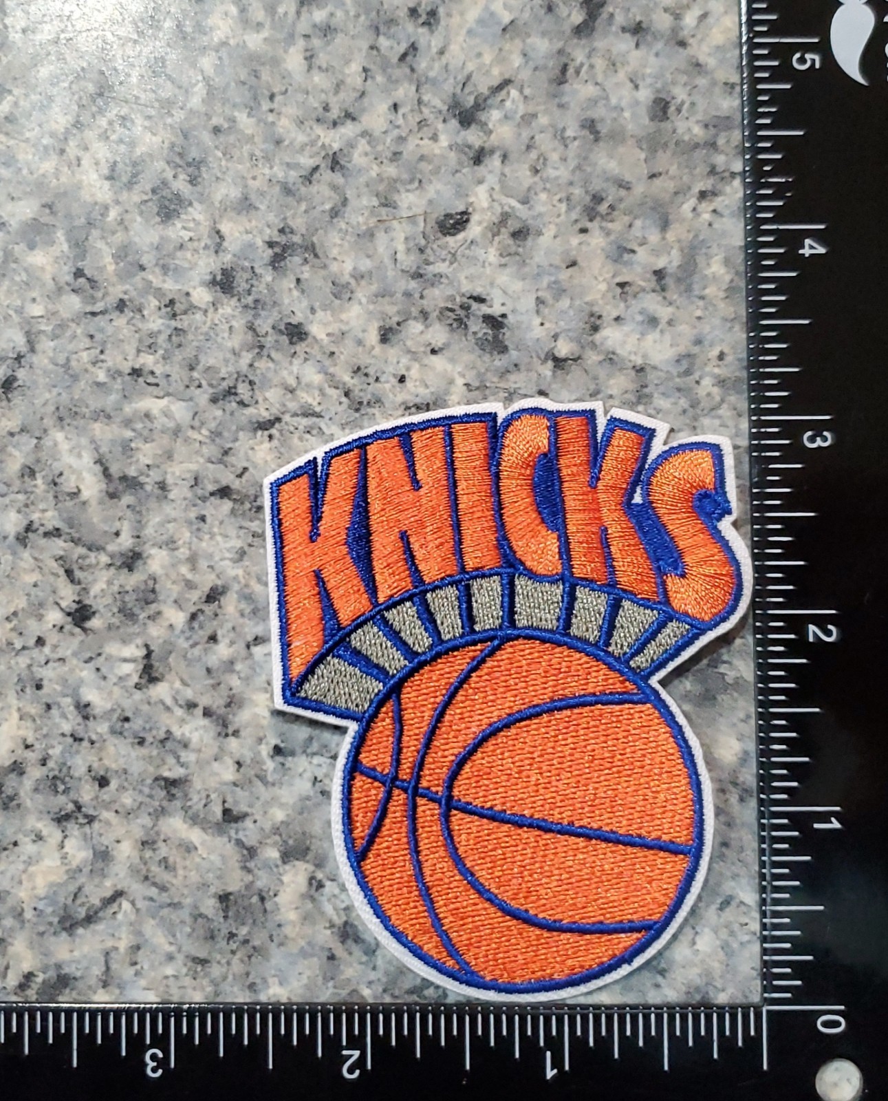 New York Knicks Vintage Style Patch. Embroidered. Iron On. 3″