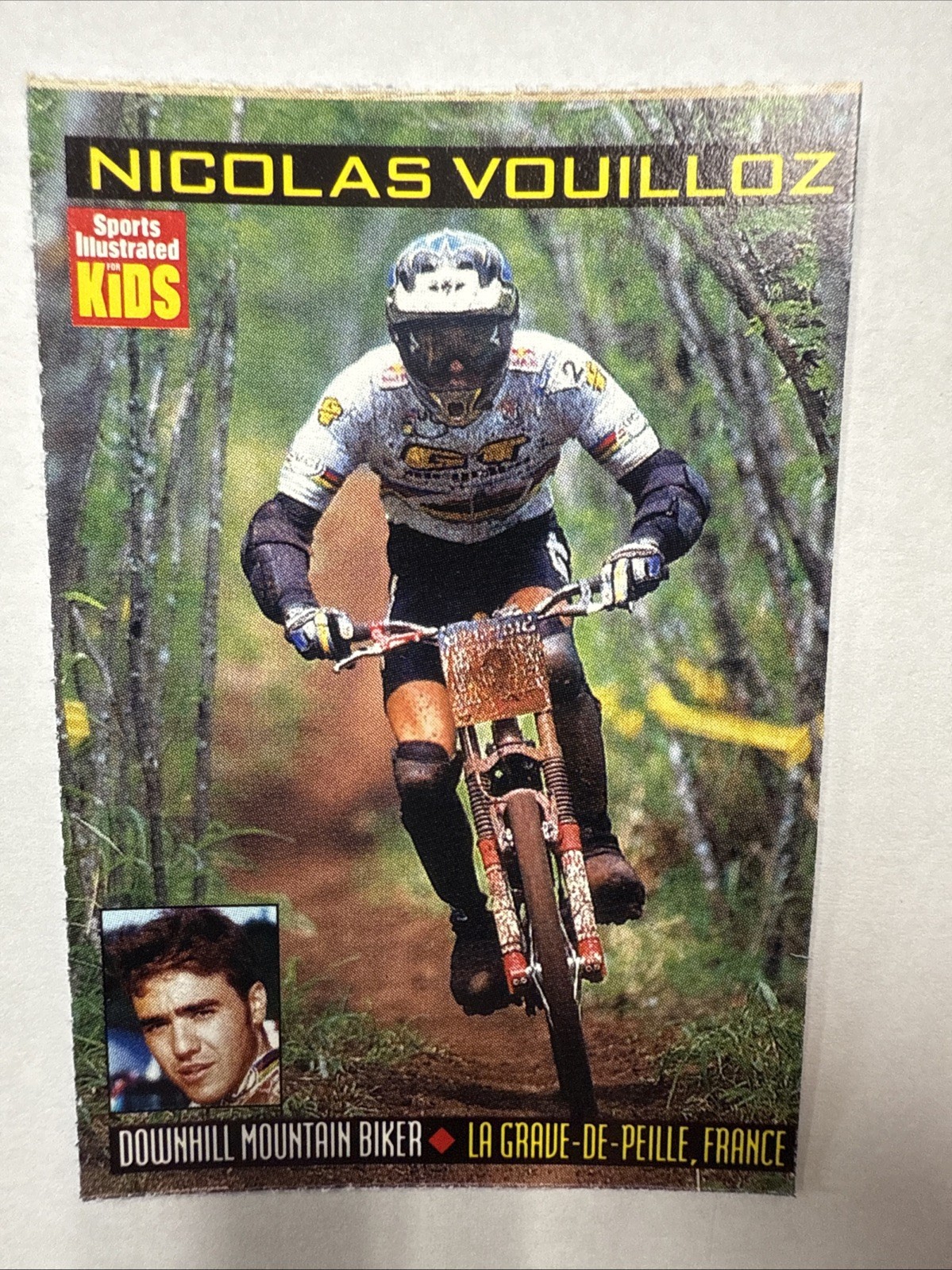 2000 Sports Illustrated for Kids Series 4 Nicolas Vouilloz #931