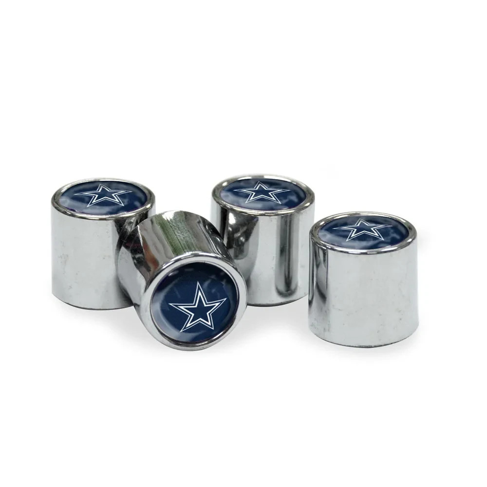 Brand New NFL Dallas Cowboys Wincraft Car Tire Valve Stem Covers Set Of 4