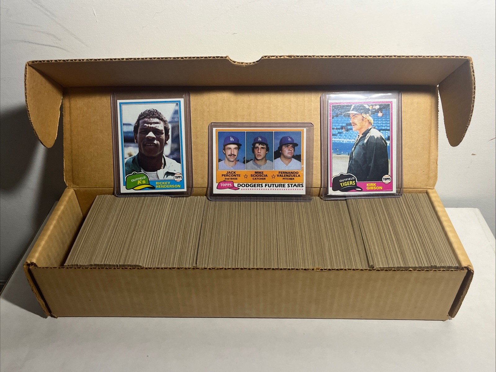 1981 Topps Baseball Complete Set #1-726
