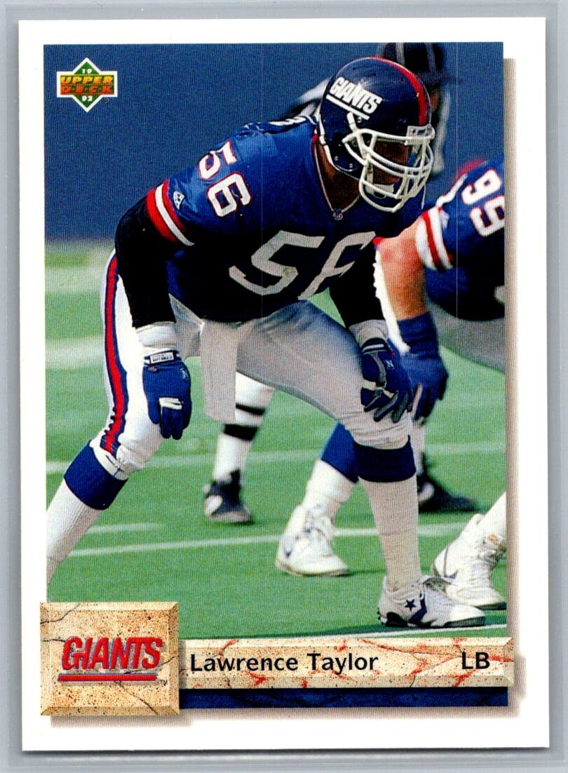 1992 Upper Deck Lawrence Taylor #599 NrMT