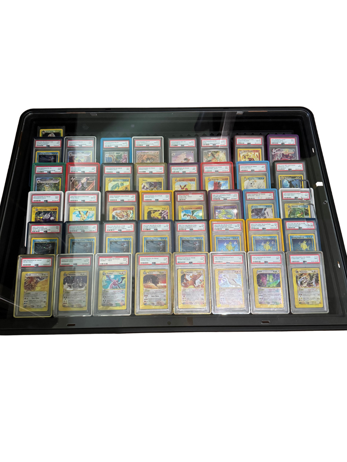 Display Case Card Riser Stands – Zion Case – Choose from 10 COLORS! MIX + MATCH!