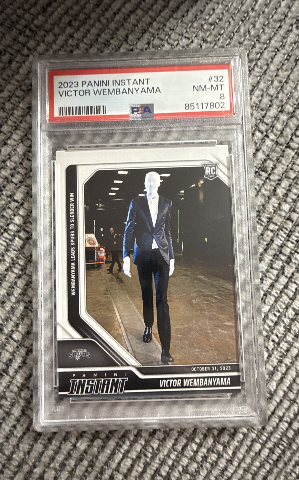 2023-24 Panini Instant – Victor Wembanyama #32 /15593 (RC)