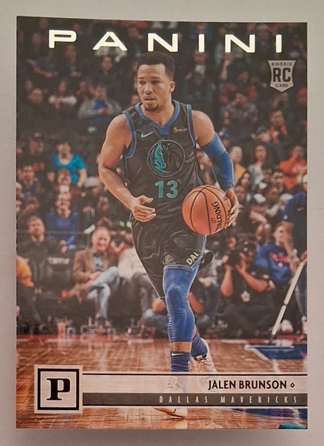 2018-19 Panini Chronicles Jalen Brunson #110 RC Mavericks Knicks Finals MVP