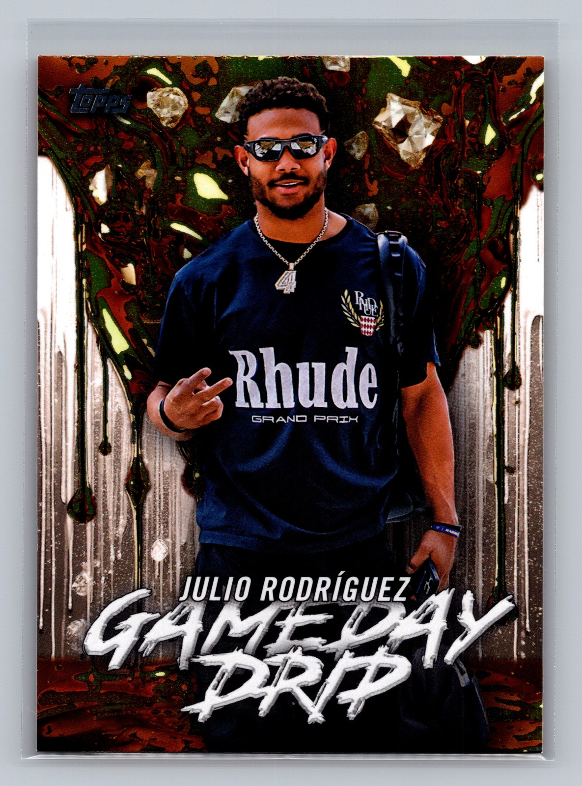 2026 Topps Julio Rodriguez #GD-5 Gameday Drip