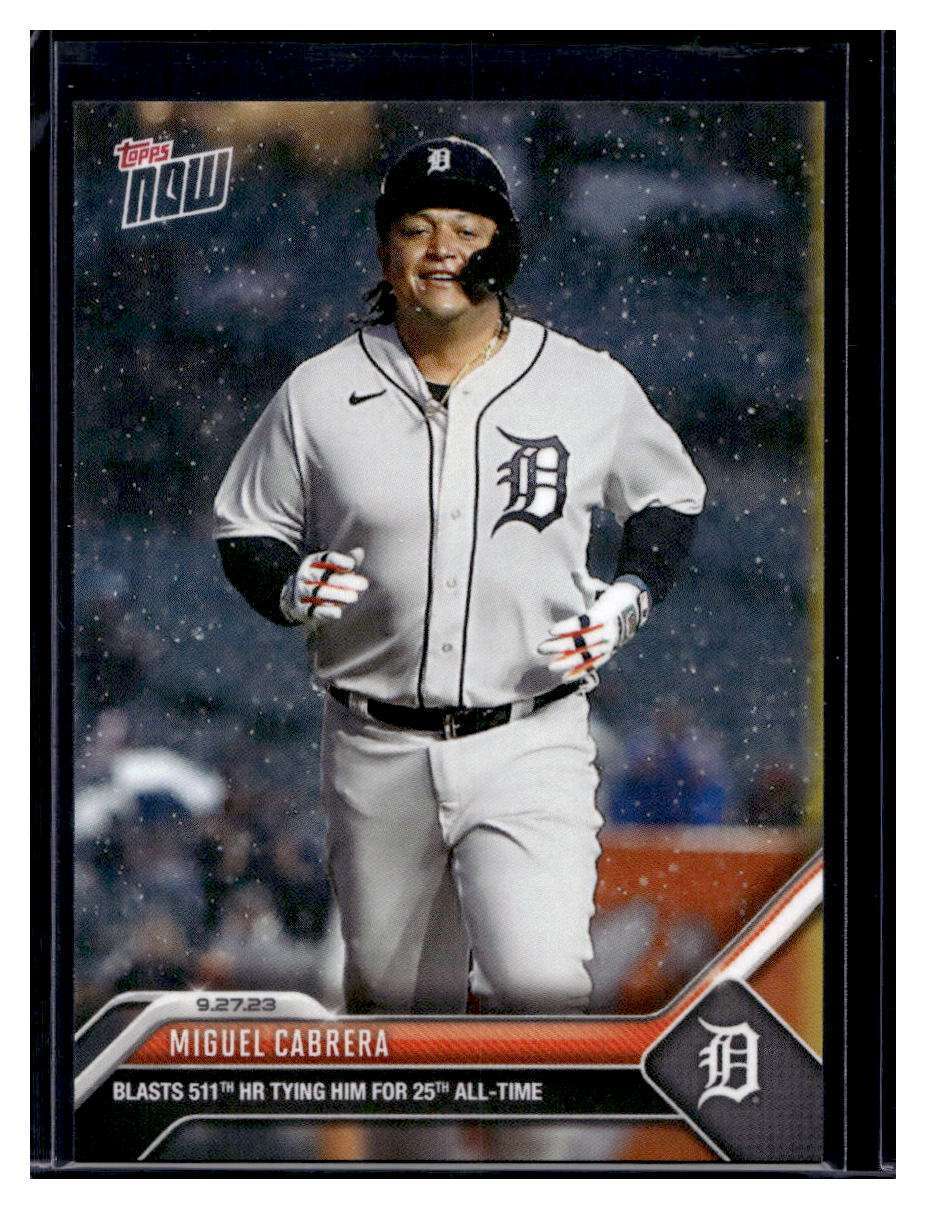 2023 Topps Now #929 Miguel Cabrera Base Card (Qty)