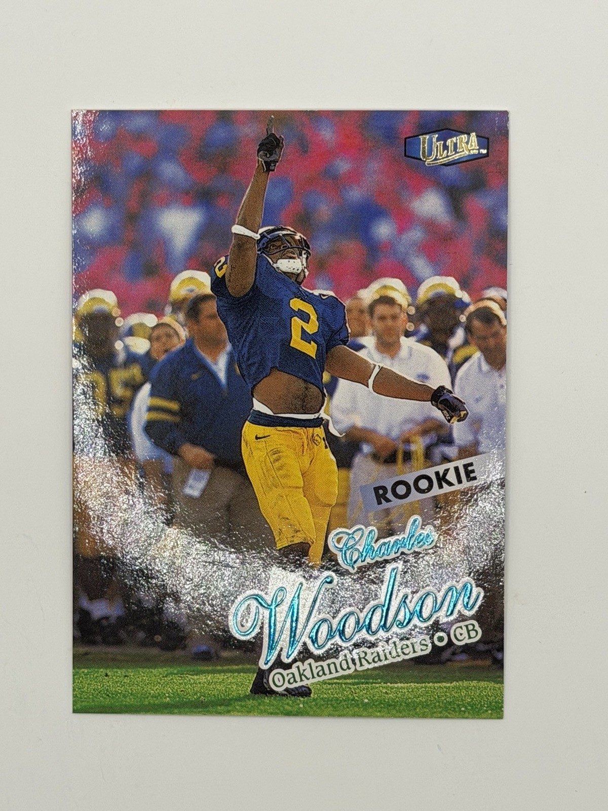 1998 Fleer Ultra – Rookie Charles Woodson #203 (RC)