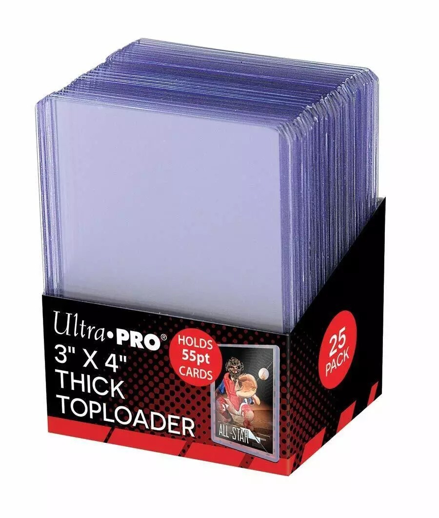 Ultra Pro Thick Toploaders Assorted Sizes 55pt To 360pt Topload Card Holders
