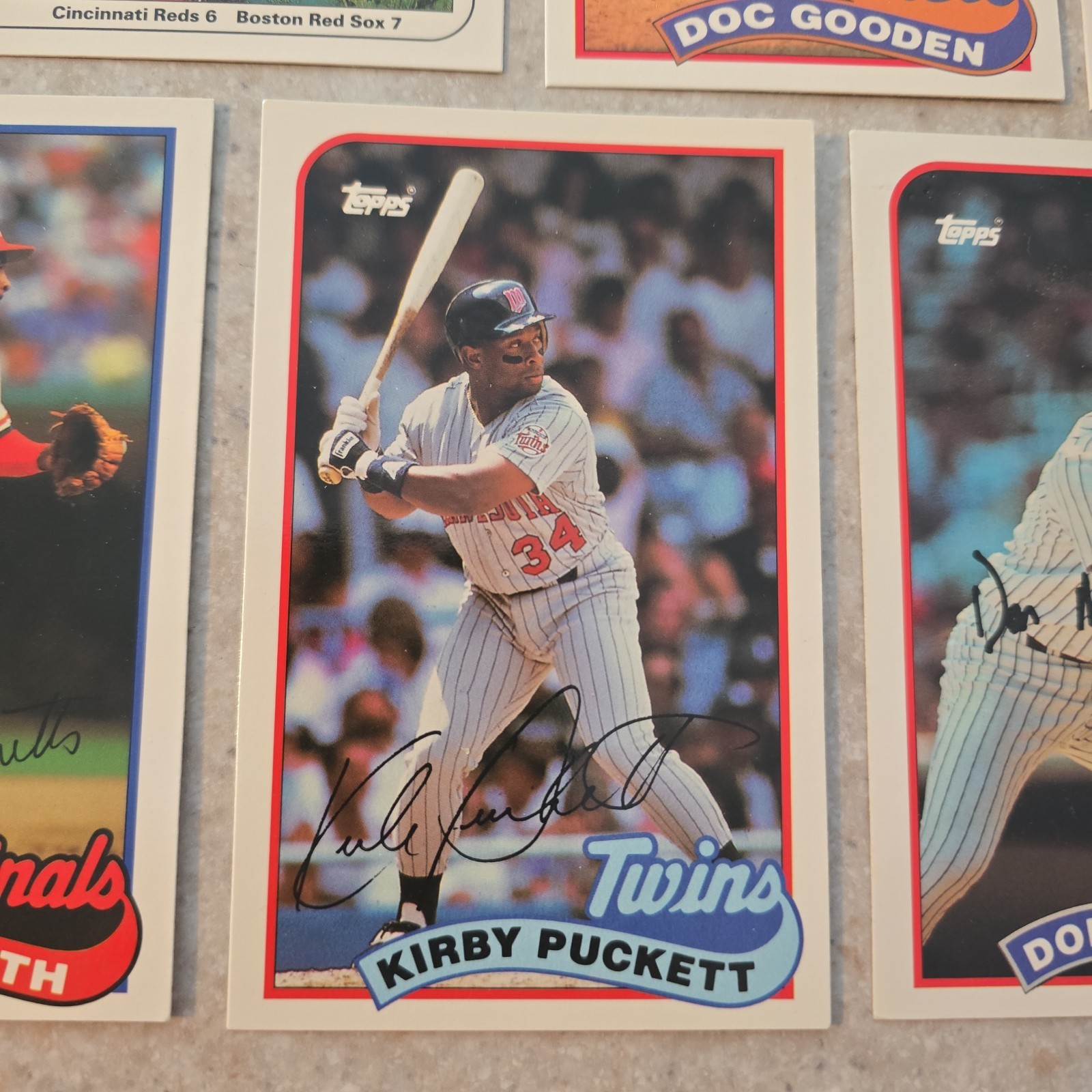 1989 Topps Talking Baseball Disk Singles Your Choice