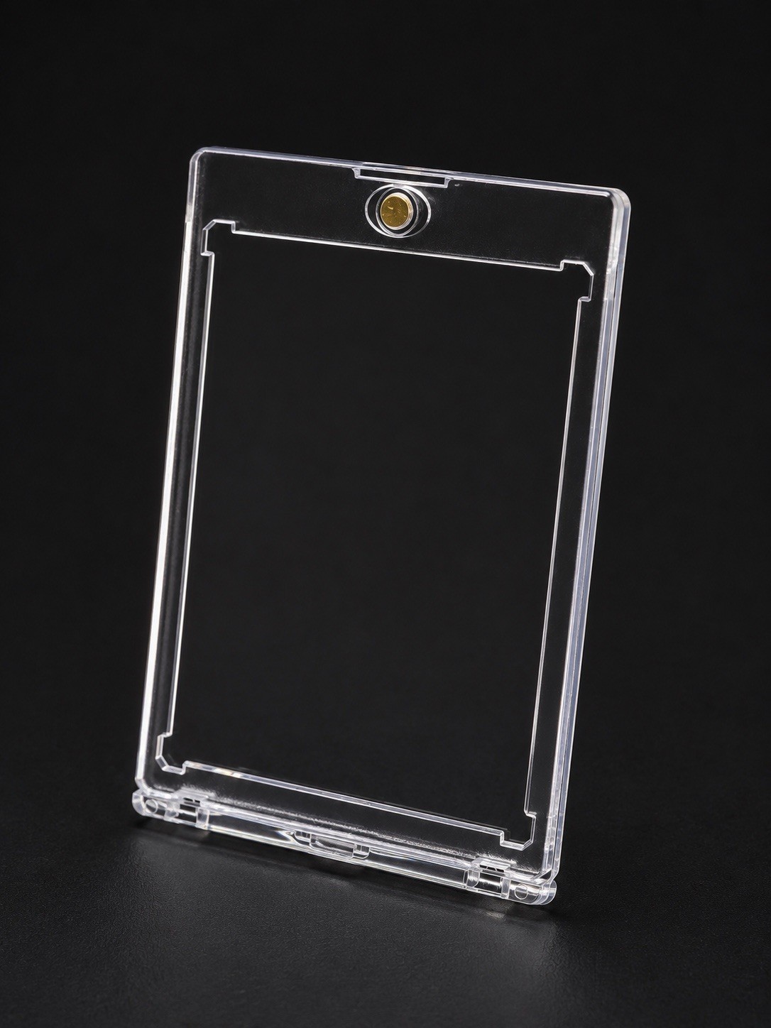 Premium Cache 35PT Magnetic Card Holder Case for Sports & Trading Cards
