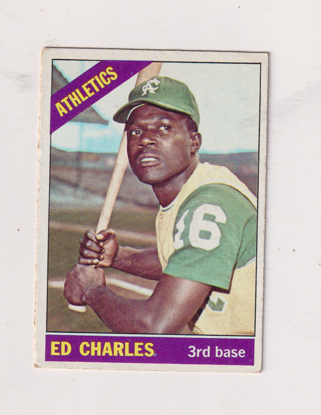 1966 Topps # 35 Ed Charles EX ! Free Ship !