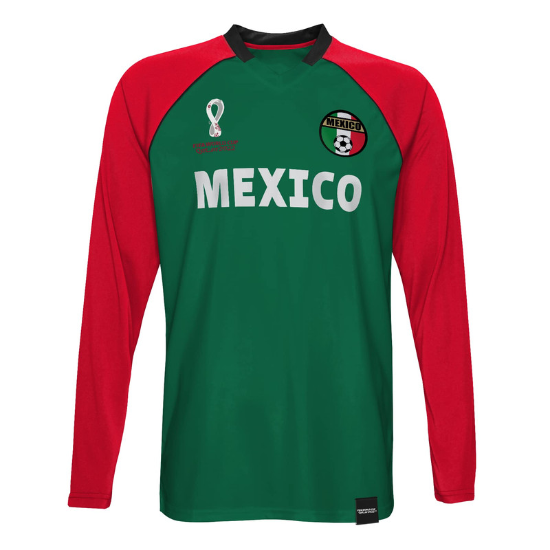 Outerstuff Mens Fifa World Cup Classic Third Short Sleeve Jersey Green-Red Small