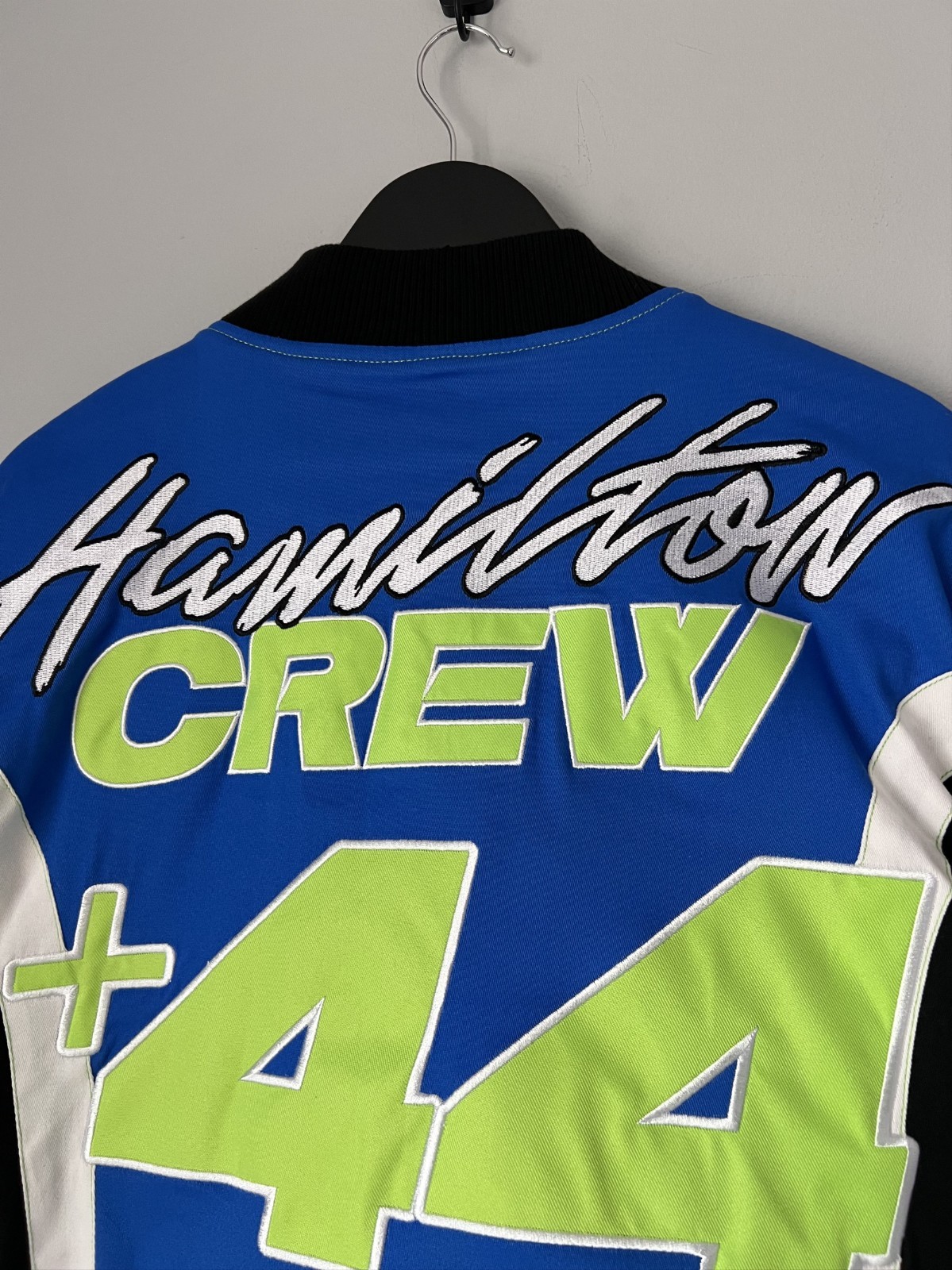 +44 Lewis Hamilton Crew Bomber Jacket PLUS 44 Still We Rise 2XL New