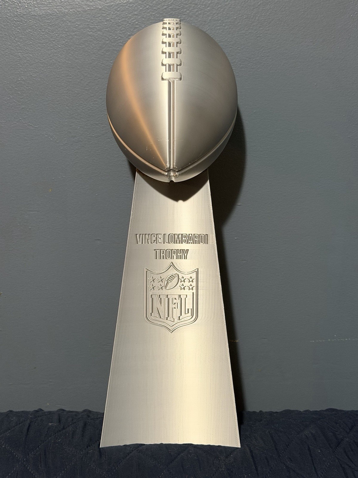 20″ 3D Printed Vince Lombard Super Replica Trophy Kit Expedited Shipping￼