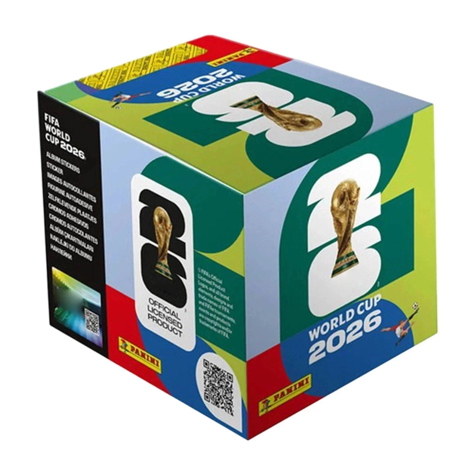 FIFA World Cup 2026 PANINI Collection – Box 50 packs 350 stickers US