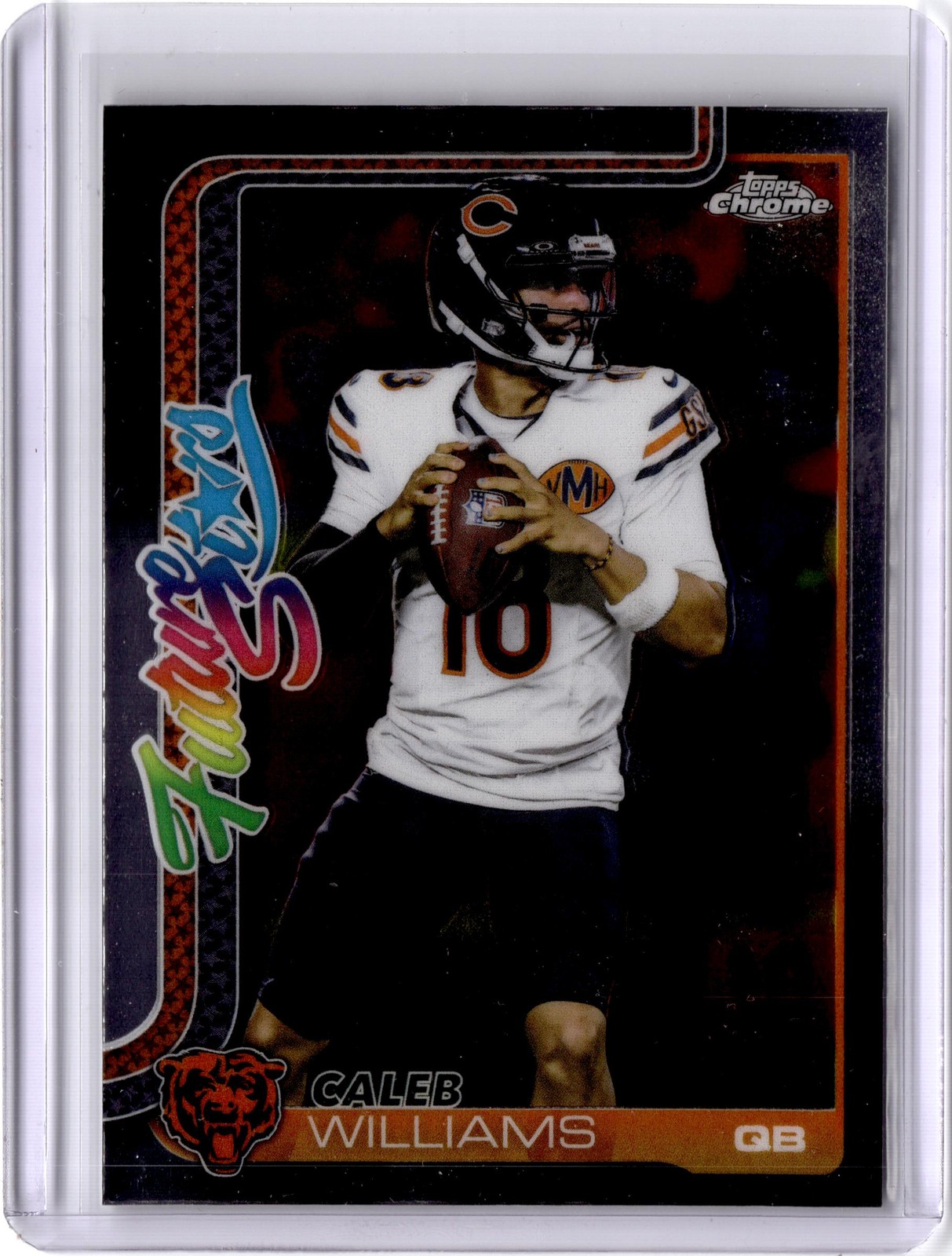 2025 Topps Chrome #FS-1 Caleb Williams Future Stars Refractor