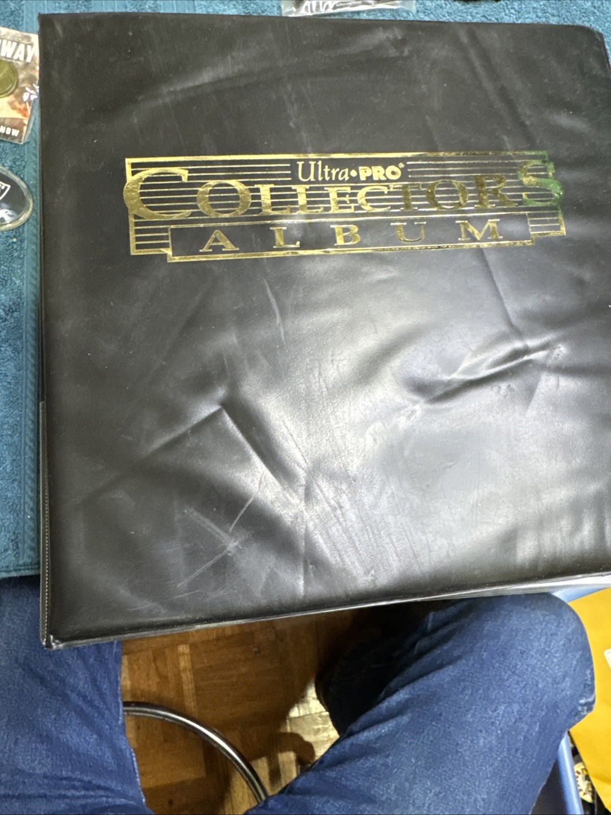 Ultra Pro Collectors Album With 62 Pages Of Nine Cards Each Baseball Basketball