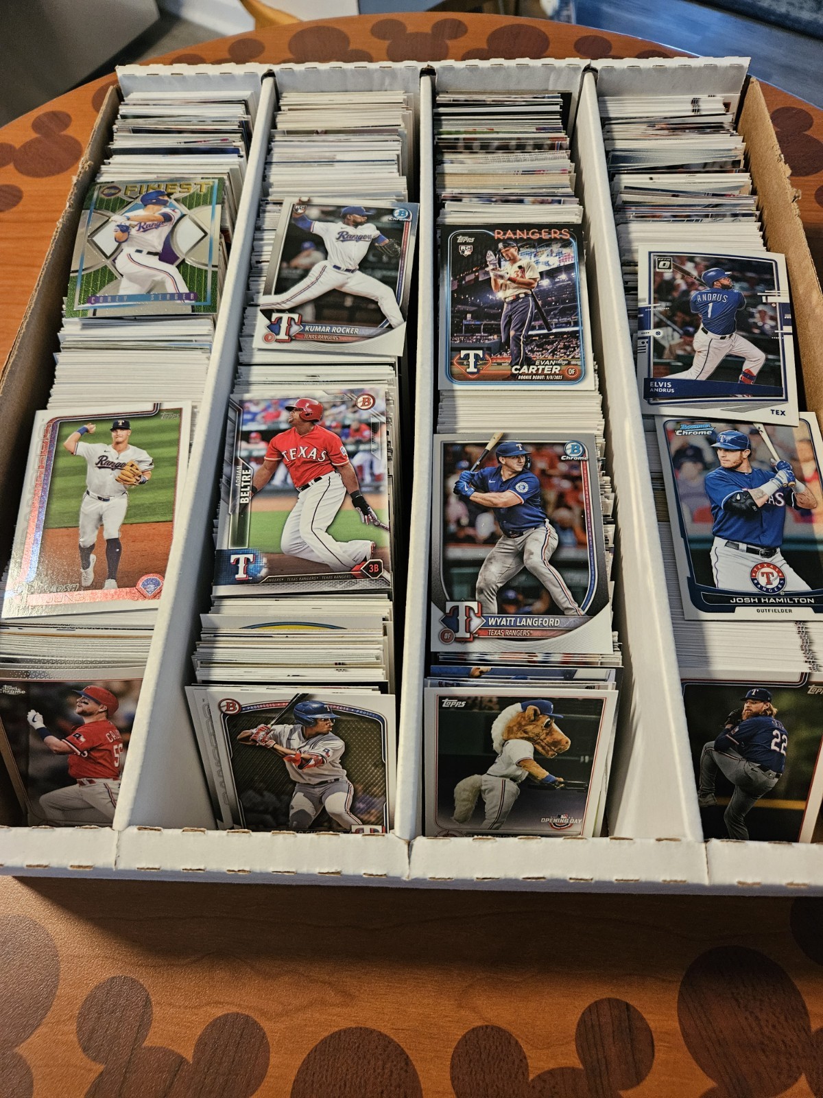 Texas Rangers Bulk Modern Lot (2400ct.) See Description