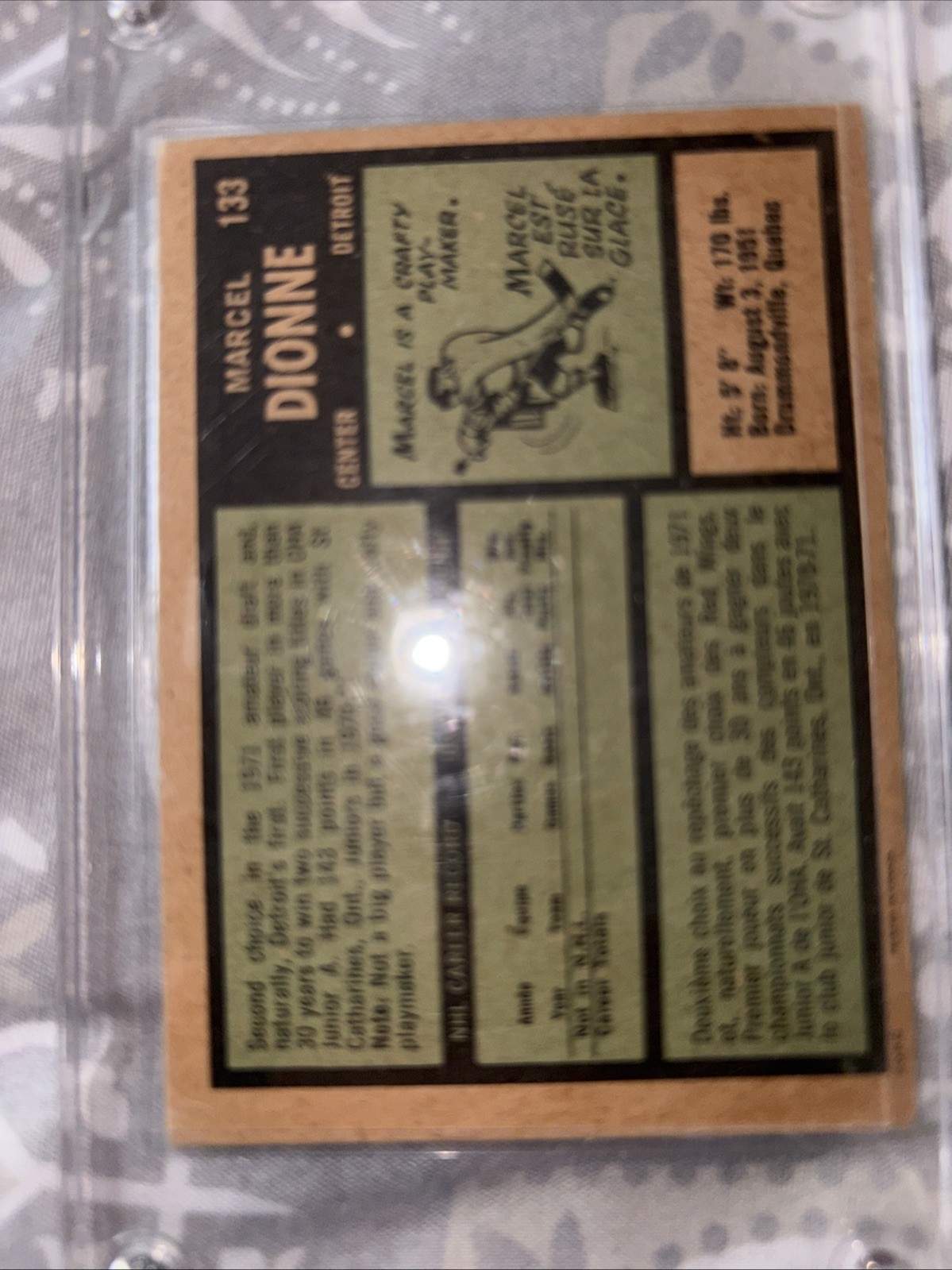 1971-72 O-Pee-Chee – Marcel Dionne #133 (RC)