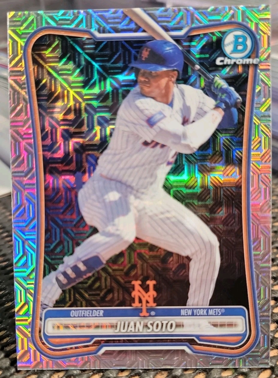 2026 Bowman #97 Juan Soto Chrome Mojo Refractor New York Mets