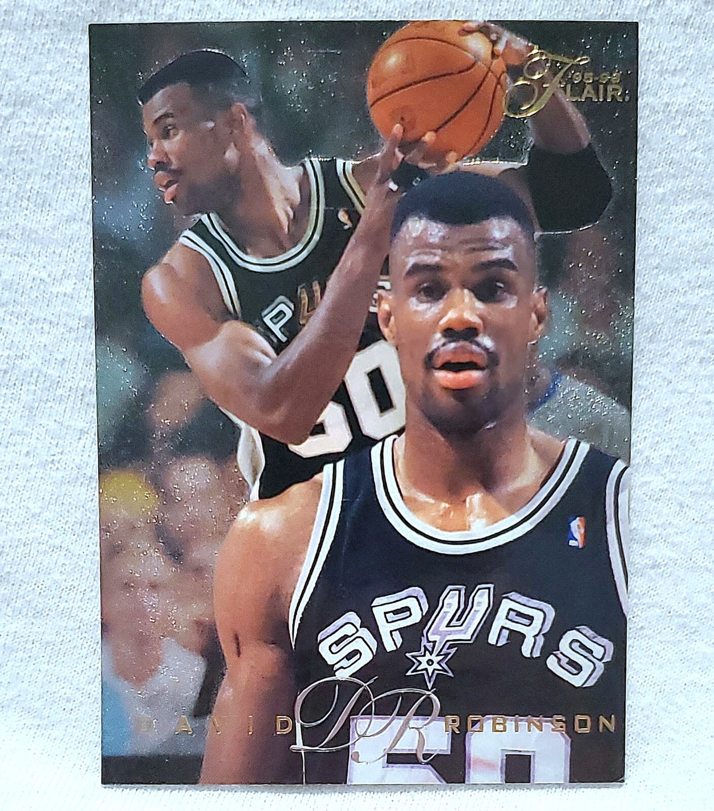 1995-96 Flair #124 David Robinson San Antonio Spurs Card For Sale