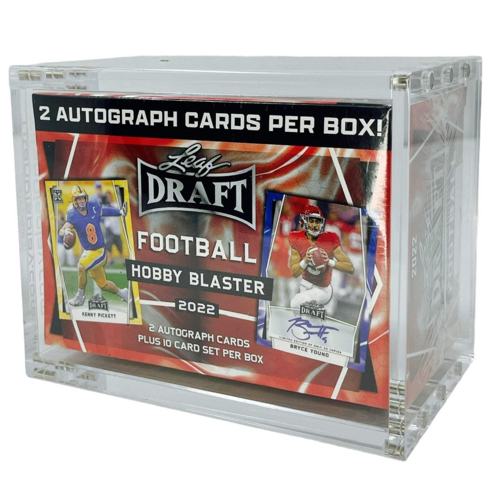 Stackable Premium Acrylic Display Case w/ Magnetic Lid for Modern Blaster Box