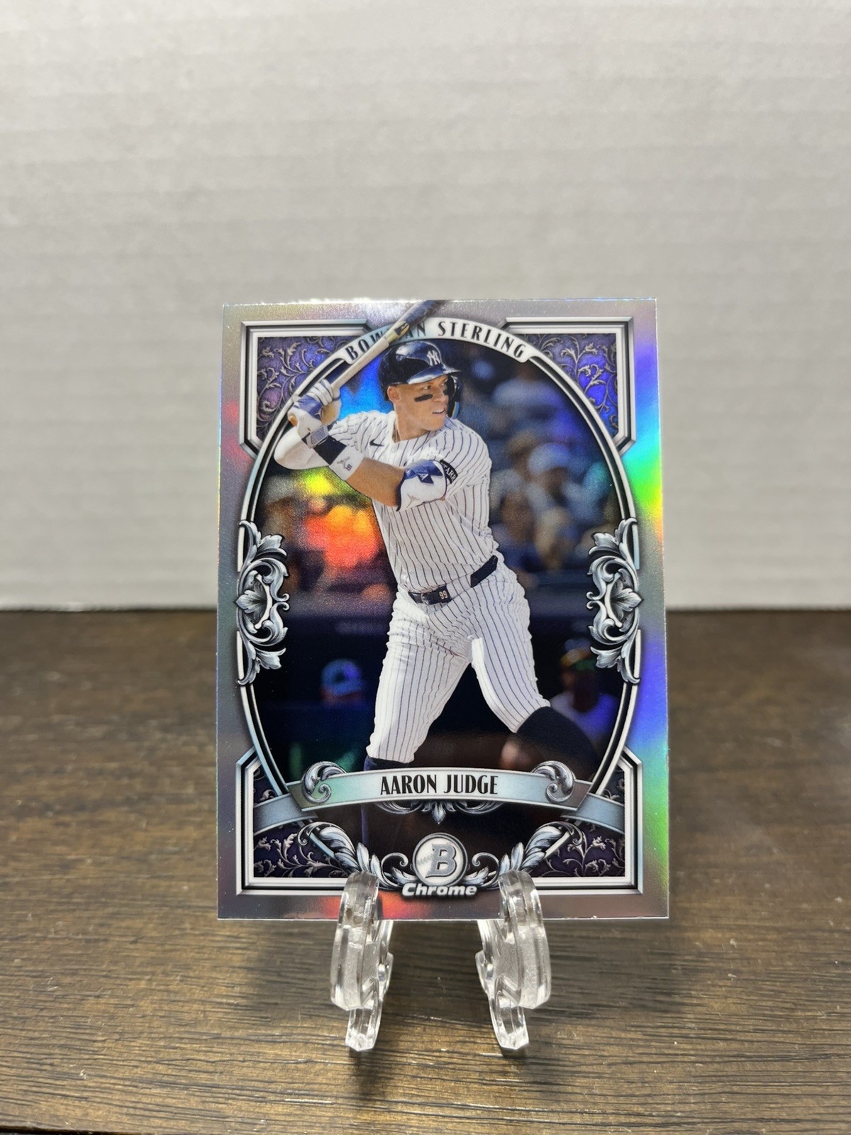 2026 Bowman #BST-4 Aaron Judge Bowman Sterling Chrome Refractor!