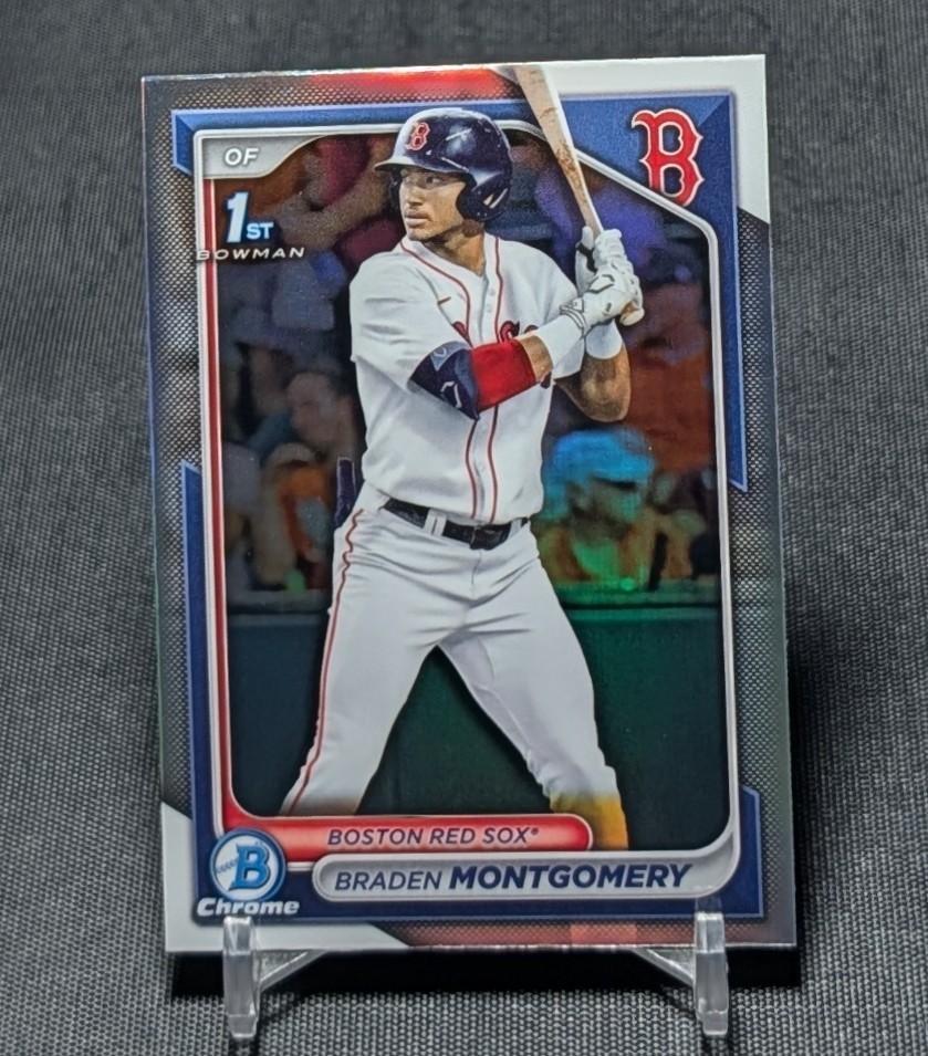 Braden Montgomery 1st Chrome Refractor Rookie 2024 Bowman Draft BDC-58 White Sox