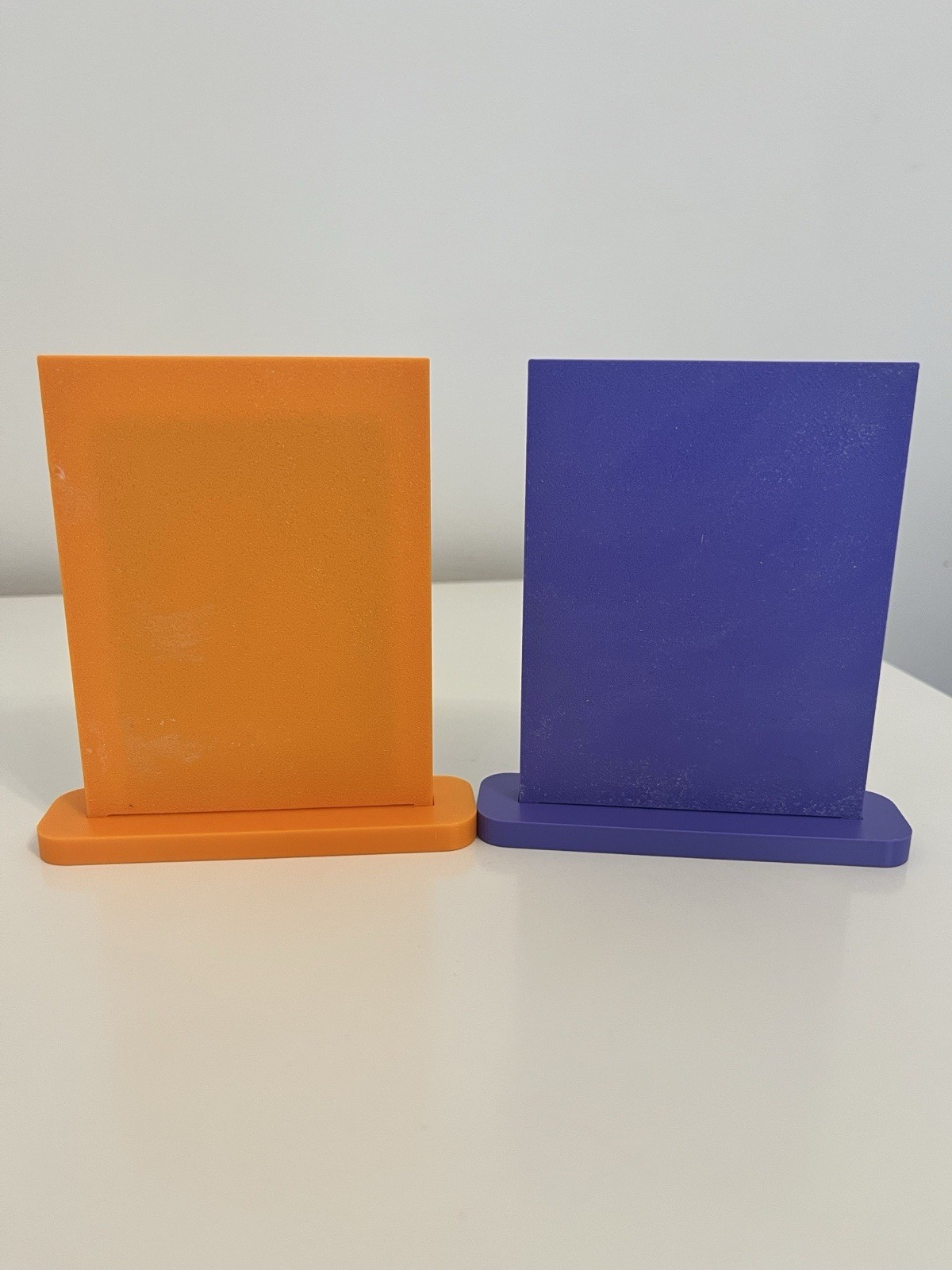 Top Loader Card Display Stand for TCG & Sports Cards – SET of 3 – Multiple Color