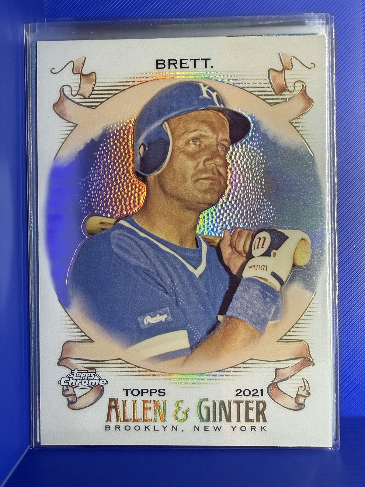 2002 Topps #AS-GB George Brett American Sluggers Silver