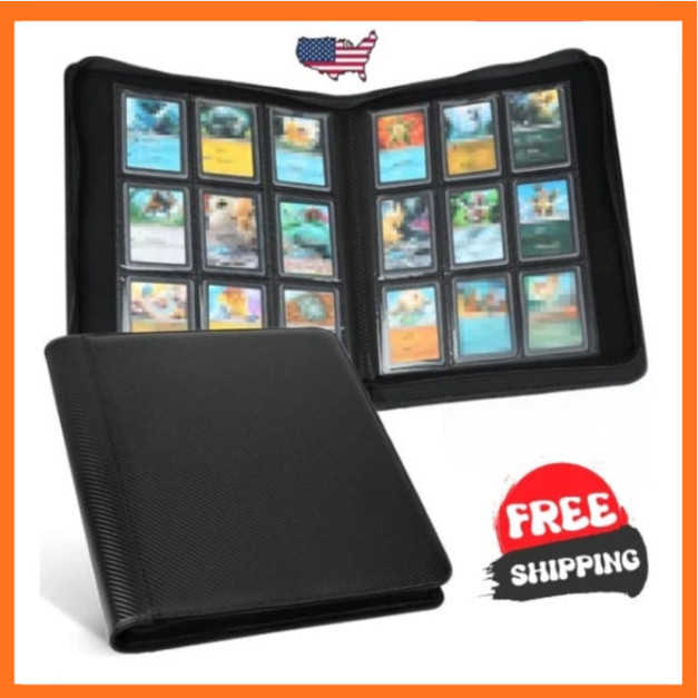 Toploader Binder, Holds 288 Toploaders, 9 Pocket Top Loader Binders