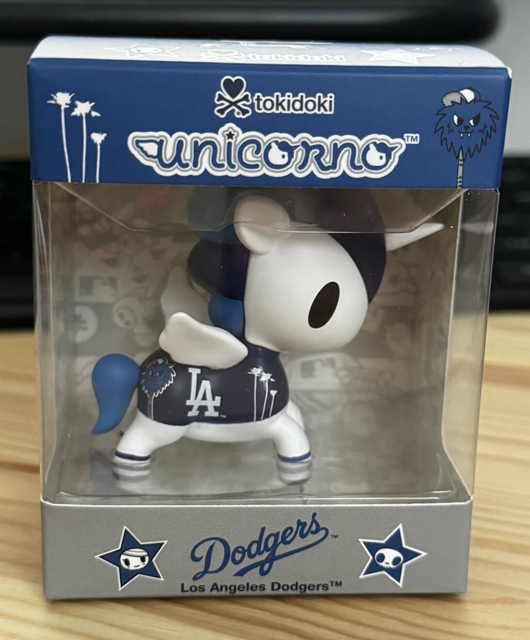 NEW Los Angeles Dodgers tokidoki x MLB Collectible Unicorno Vinyl Figure 2.5 in