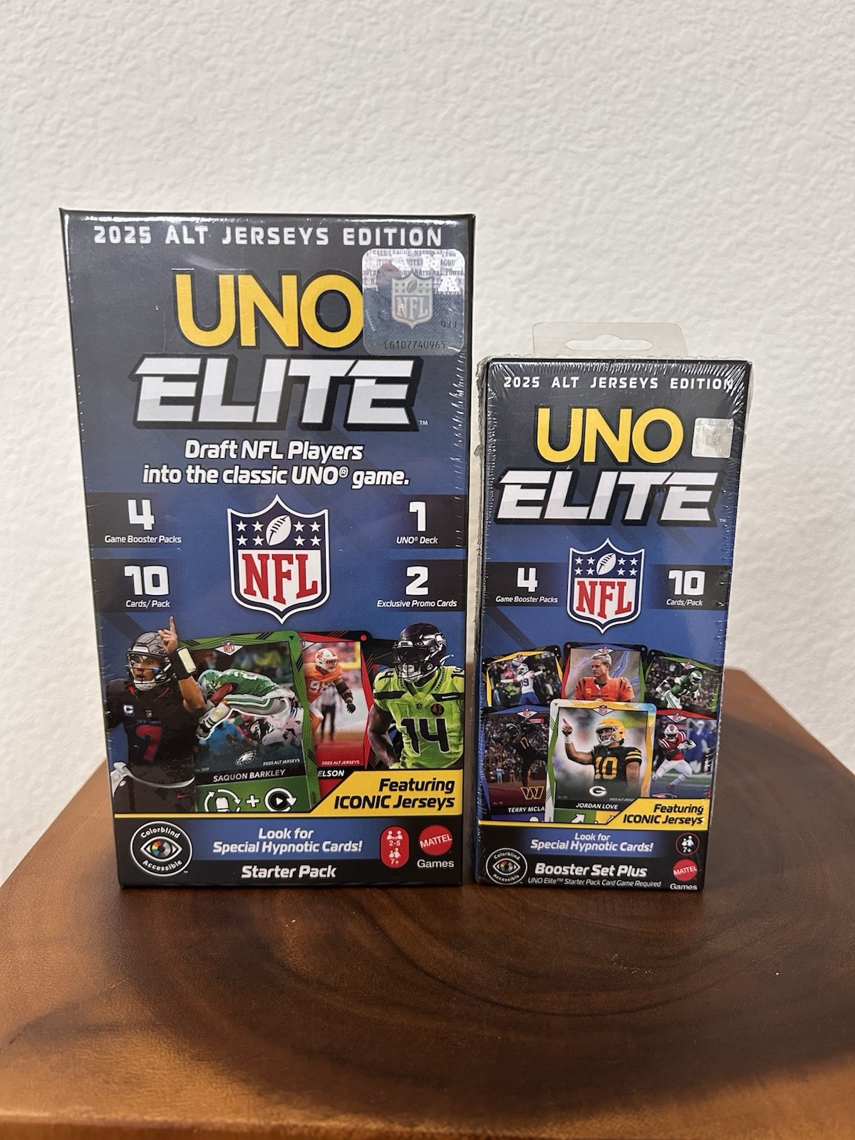 2025 UNO ELITE NFL STARTER PACK ALT JERSEY EDITION EXCLUSIVE + BOOSTER PACK! NEW
