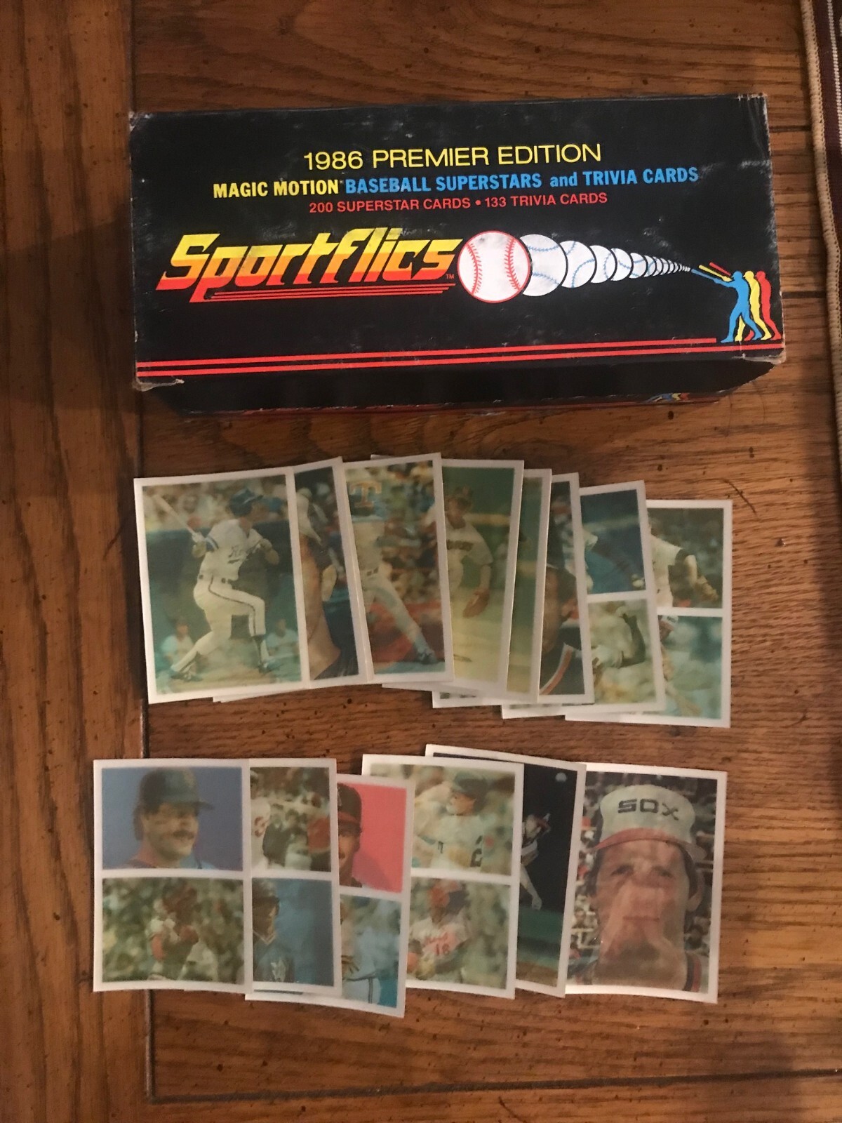 Come Back Players Card 64 1986 Sportflics (Sale Is For Card In Title) (12,078)