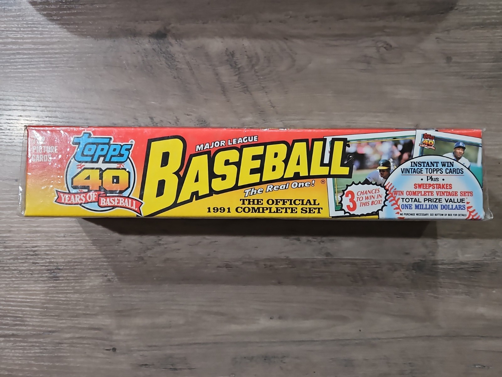 ⚾1991 Topps Baseball Complete Factory Sealed Set 792 Cards⚾