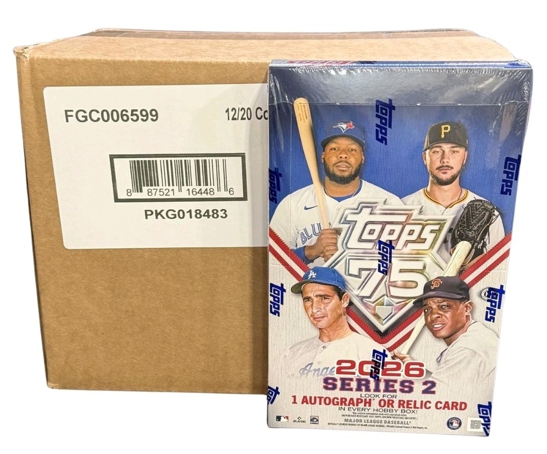 2026 Topps Series 2 Baseball Hobby 12 Box Case Low Buy It Now