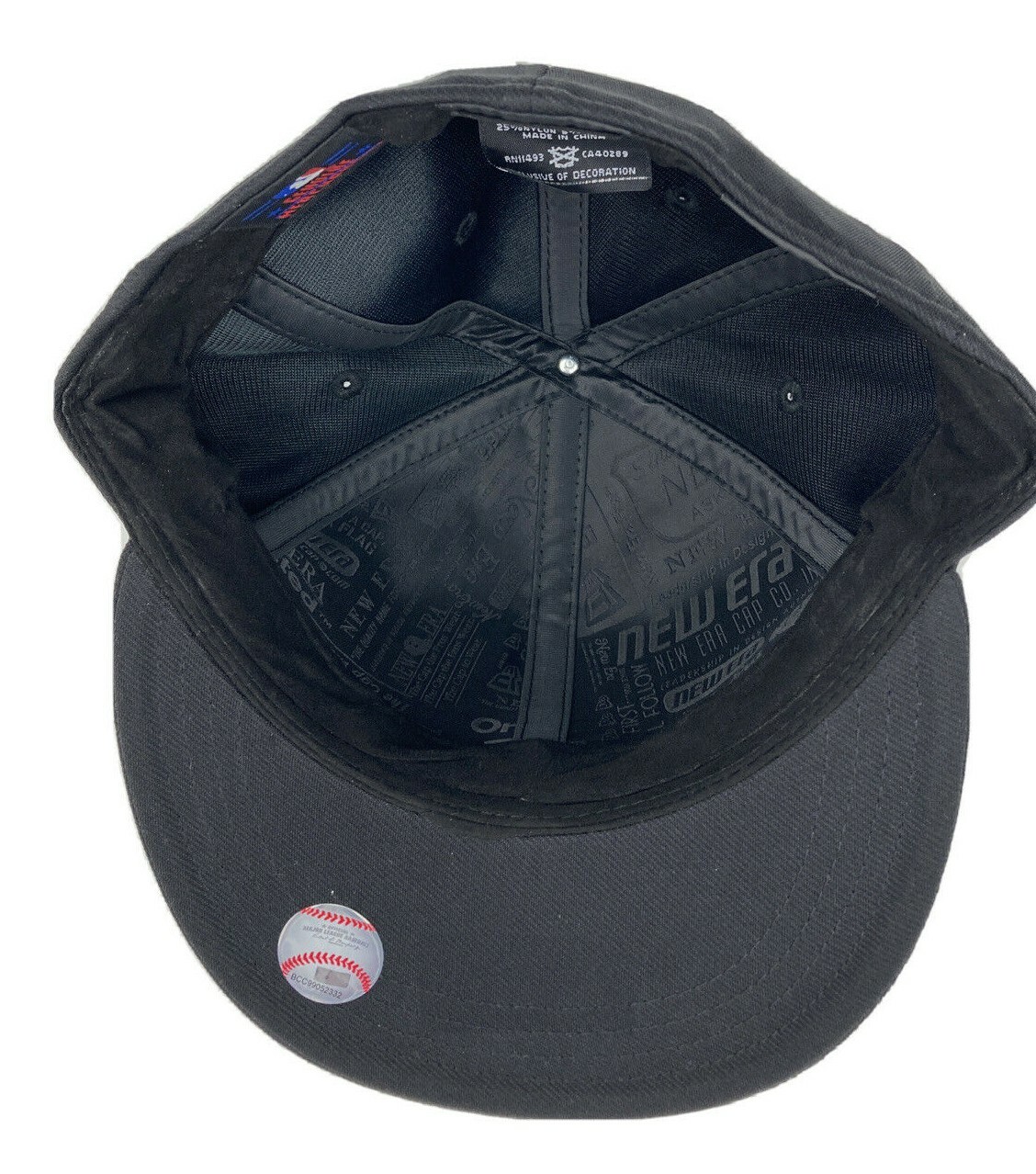 LA-Dodger Black Label Collection hat Glossed Badge New Era 59Fifty fitted cap