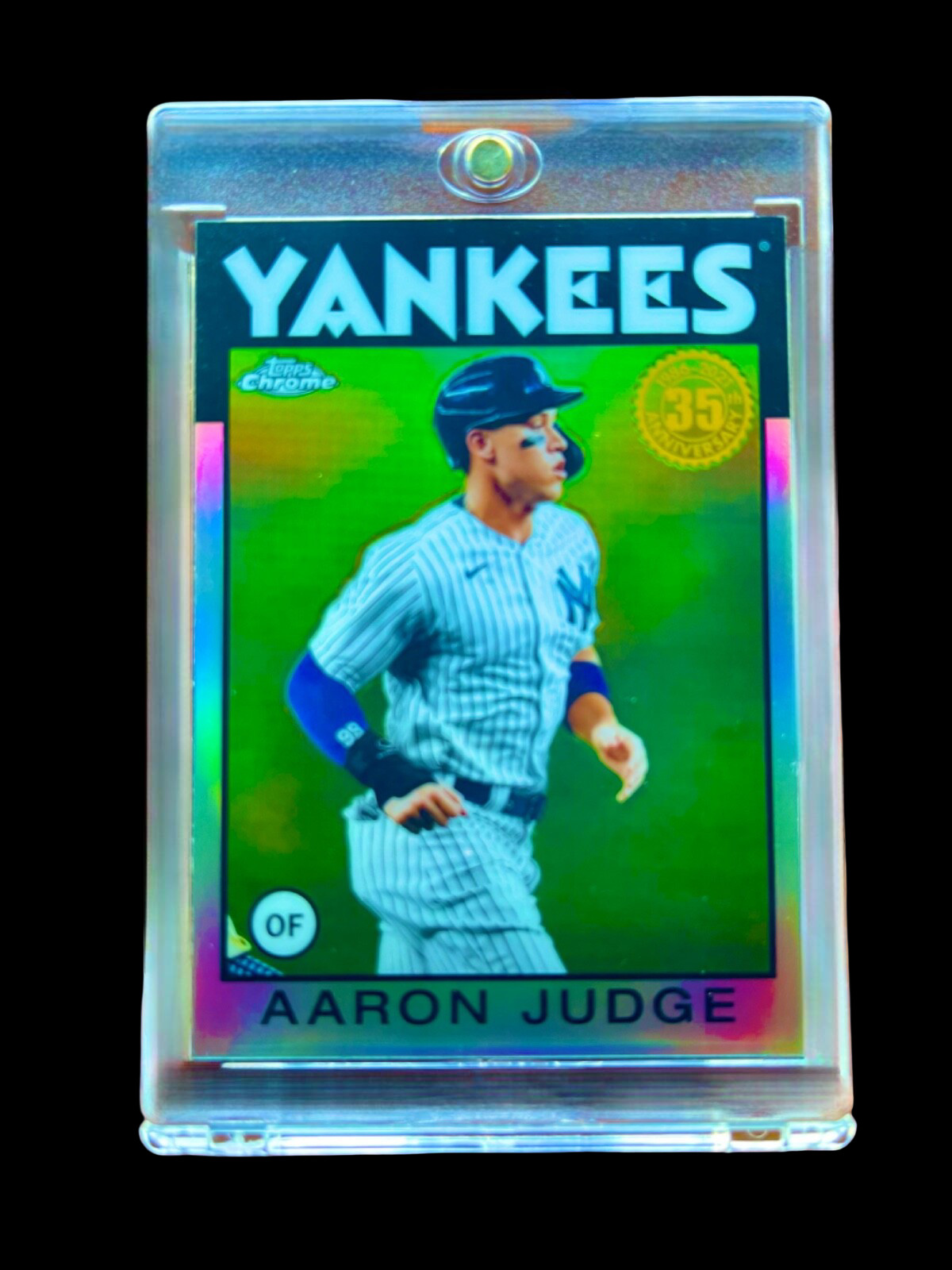 Aaron Judge RARE REFRACTOR INVESTMENT CARD SSP TOPPS CHROME YANKEES MVP MINT
