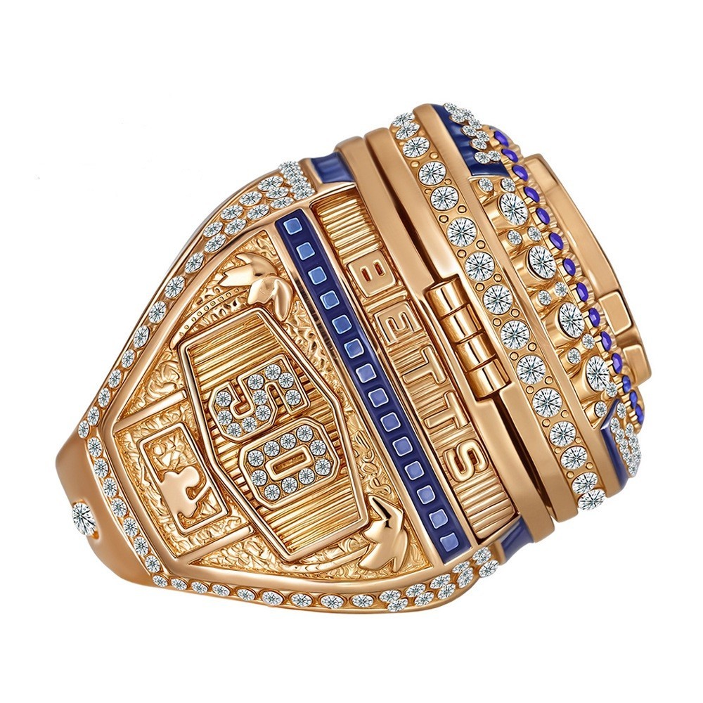 2024 LA Dodgers World Series Ring – BETTS #50 NEW – Fan Gift – MLB Replica Ring