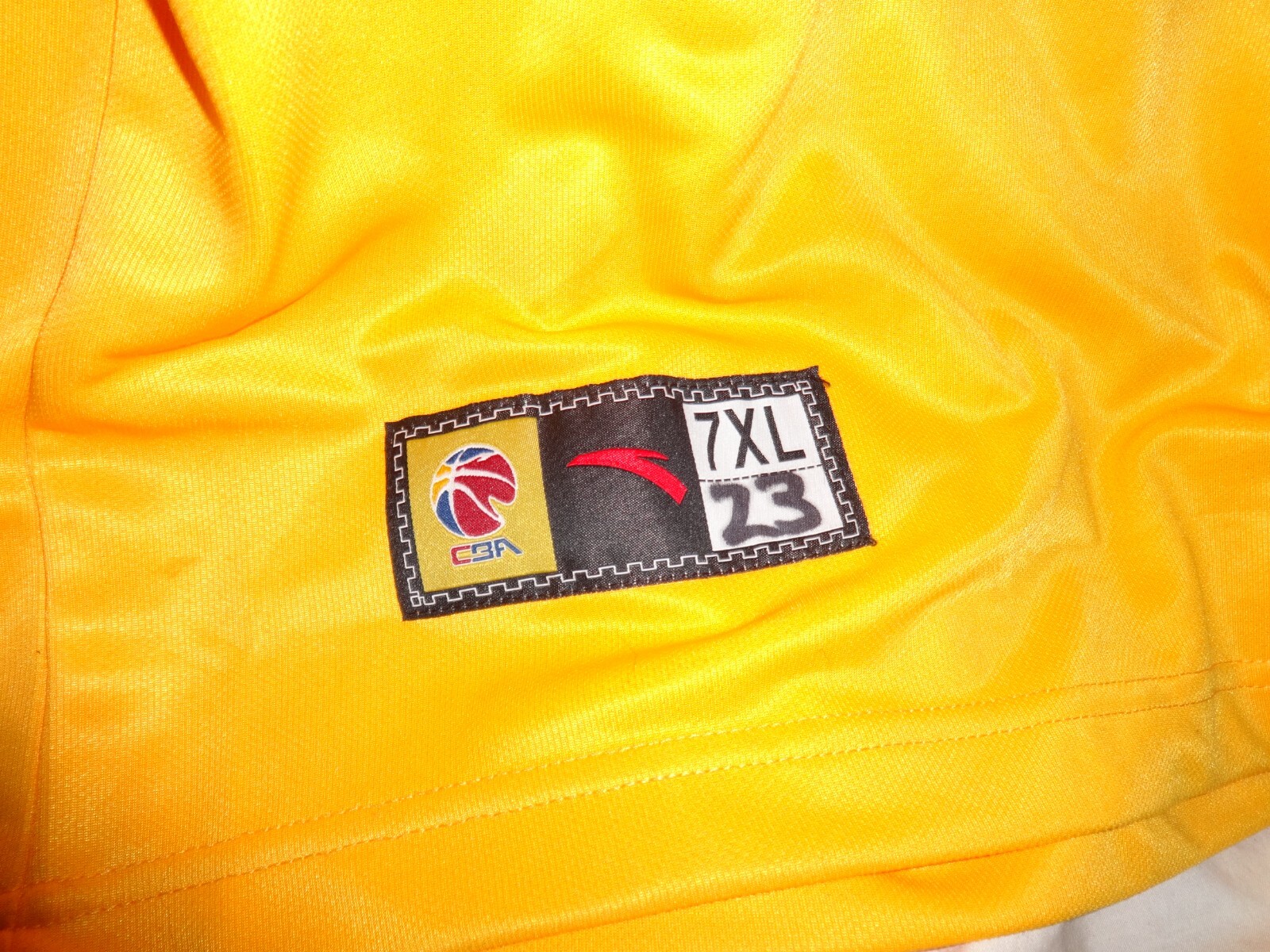 Jiangsu Dragons Kentier CBA #23 Play Pre Game Worn Shooting Shirt Over Jersey
