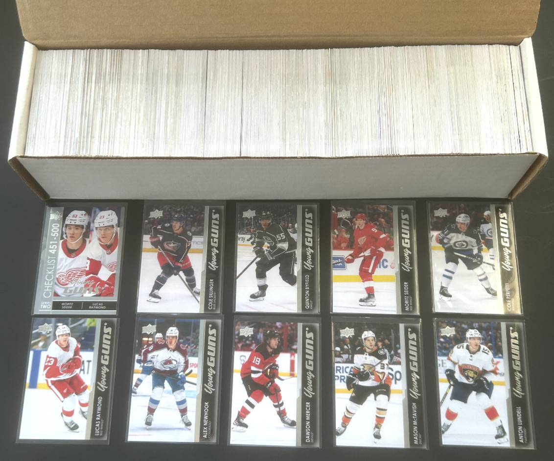 2021-22 Upper Deck Hockey Series 2 Young Guns Set #451-500 McTavish Seider