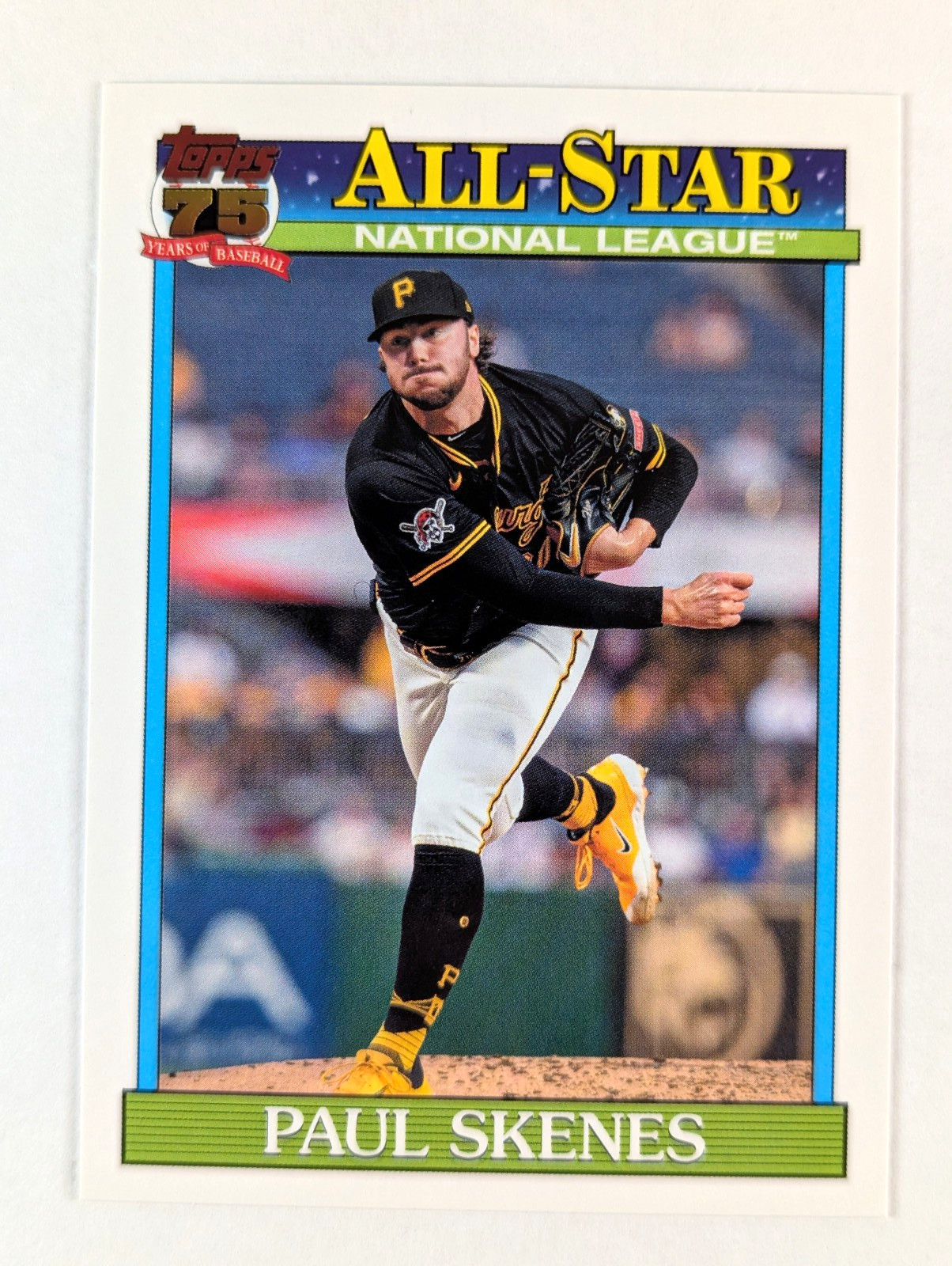 2026 Topps Series 2 1991 Baseball All-Stars – Paul Skenes #91AS-39 – Pirates